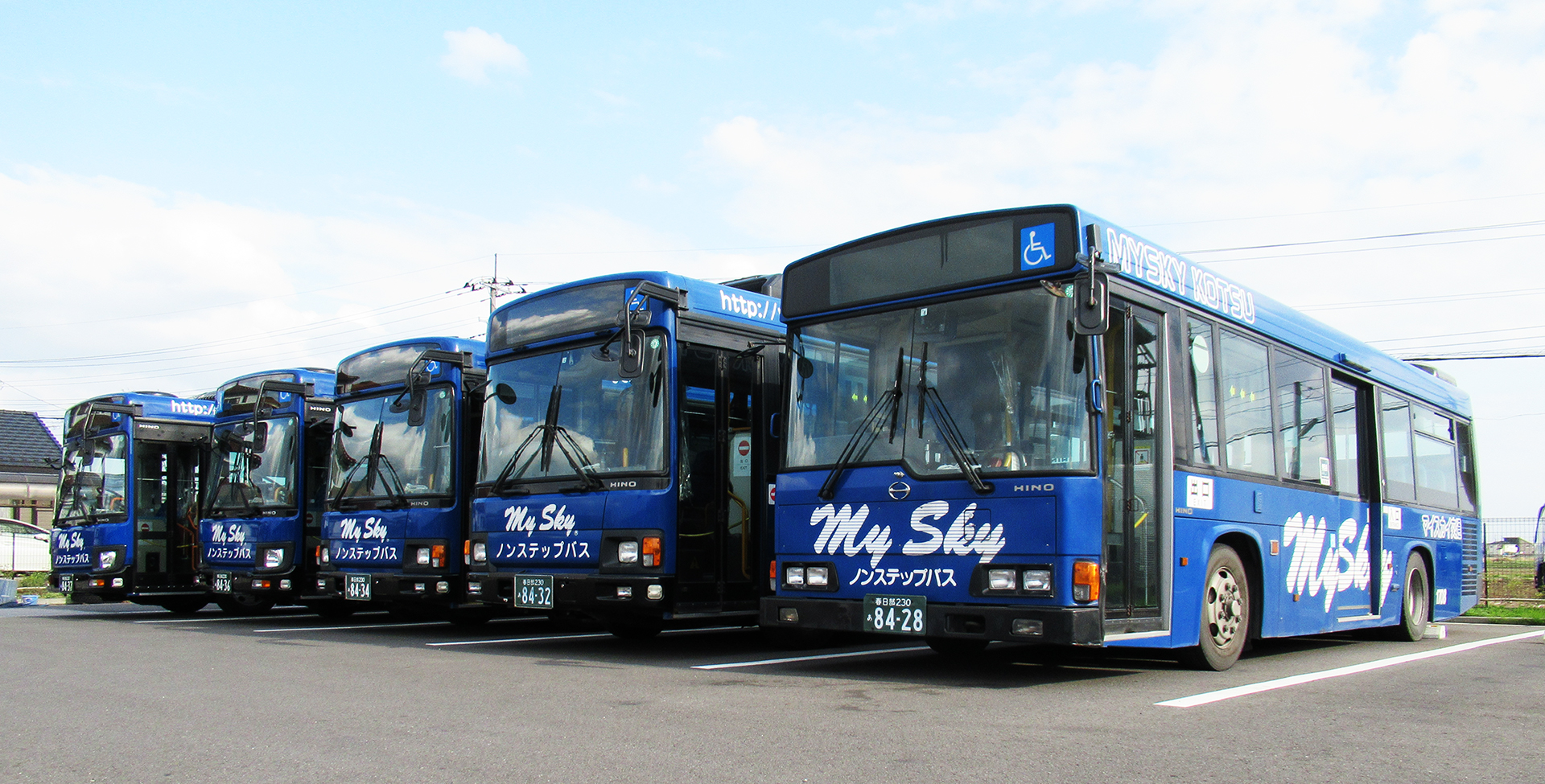 埼玉県三郷市の路線バス・貸切バス、マイスカイ交通株式会社